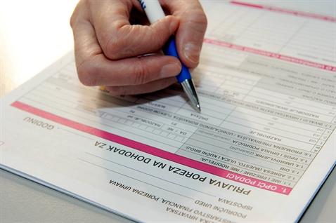 Godišnja prijava poreza na dohodak - obavijest